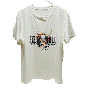 Jelly Roll Graphic T-Shirt Women's 2XL Short Sleeve Crewneck Country Western NWT